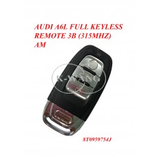 AUDI A6L FULL KEYLESS REMOTE 3B (315MHZ) (8T0959754J) AM